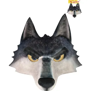 Karnevalová maska KARNEVAL Maska vlka (karnevalový doplněk)