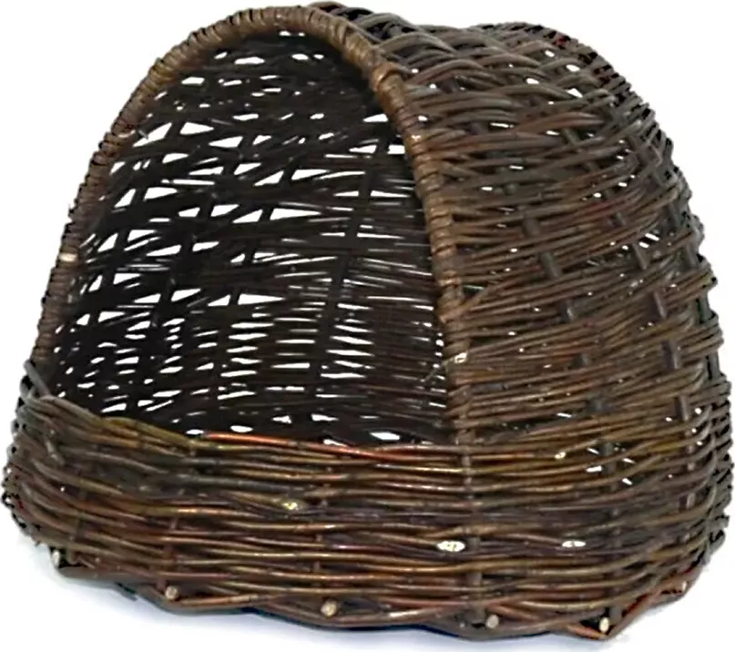Proutěná kukaň pro slepice 43 cm