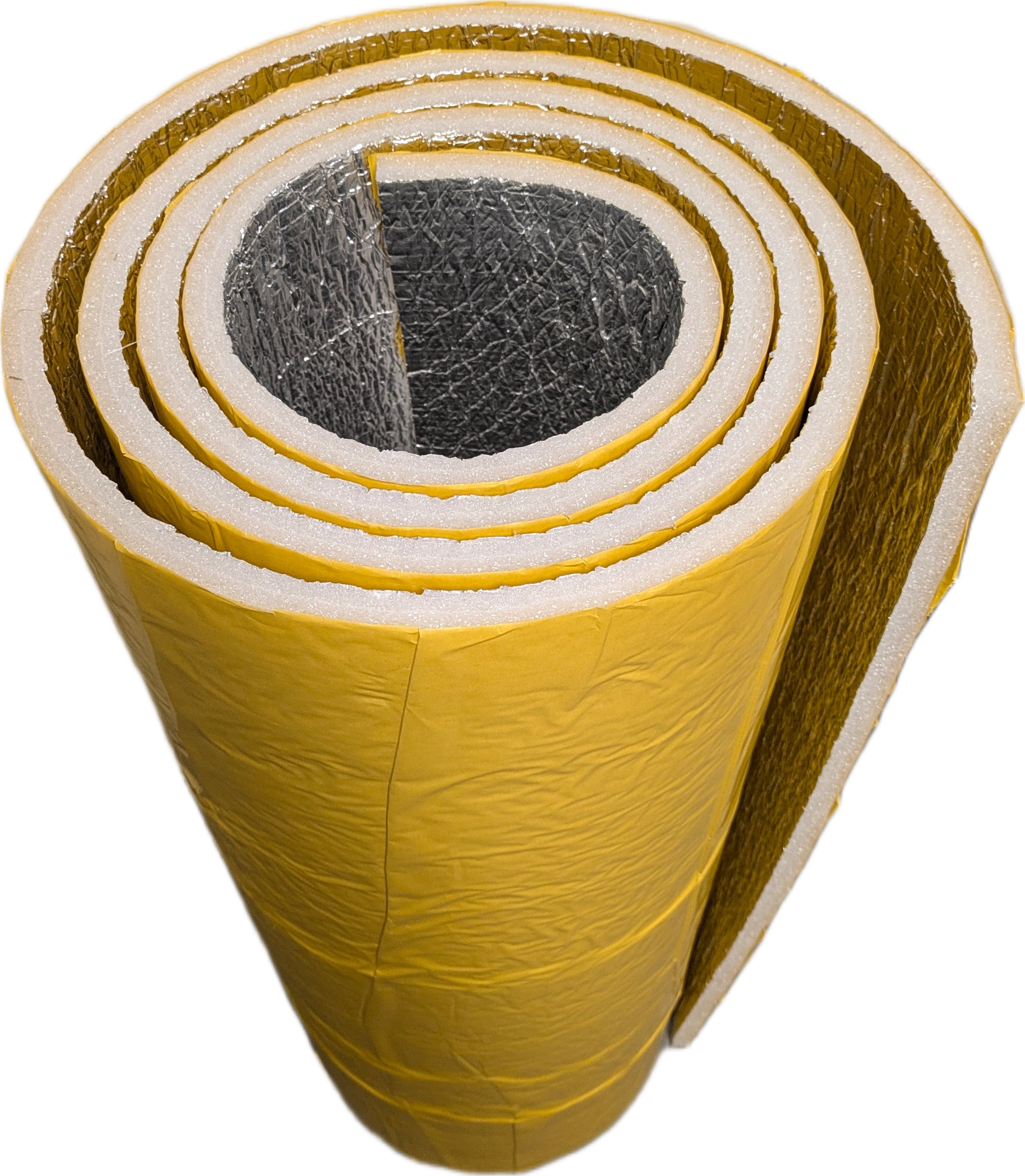 Protihluková a tepelná izolace samolepicí s ALU fólií 100cm x 10mm