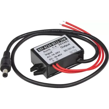 Měnič napětí Měnič napětí 16-40/12V, 2A - 5,5mm DC (34159)