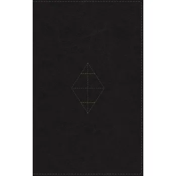 NASB, Thinline Bible, Leathersoft, Black, Red Letter, 2020 Text, Comfort Print (Pevná)