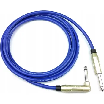 Audio kabel Kytarový kabel KLOTZ Jack zahnutý - modrý 5 m