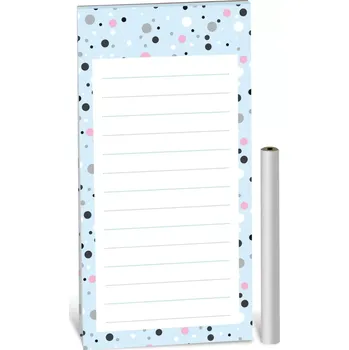 Zápisník Magnetický poznámkový bloček - Kolečka