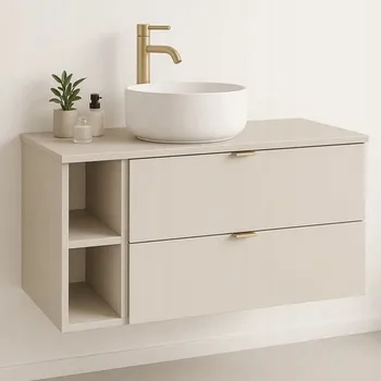 Šatní skříň Koupelnová skříňka pod umyvadlo 100 cm Kašmír Orio