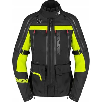 Moto bunda Dámská bunda SPIDI 4 SEASON V3 LADY YELLOW FLUO černo-žlutá fluo + DÁRKY ZDARMA