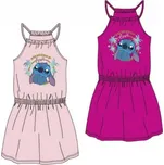 Setino Dívčí šaty - Stitch, světle růžové Velikost - děti: 116