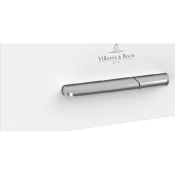 Splachovací tlačítko Villeroy & Boch ViConnect - Ovládání splachování, bílé sklo V99442RE