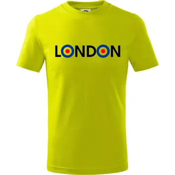 London Royal Air Force Museum - Tričko dětské bavlněné - 98 cm / 2 roky ( Limetková )