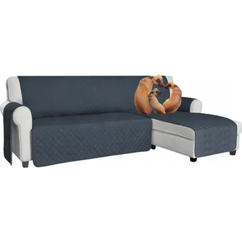 Přehoz na lůžko Přehoz na postel Bestcovers polyester 220 cm x 200 cm šedý