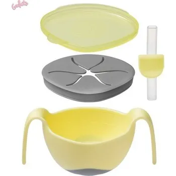 B.Box Miska s Brčkem 250 ml Banana Split