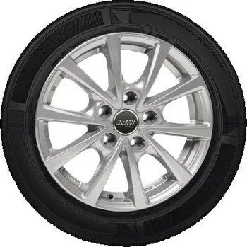 Zimní osobní pneu Volkswagen zimní kompletní kolo Peak 6,5x17 5/112/38 Tiguan nový, Tayron