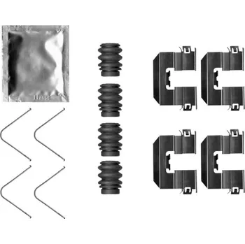 Brzdový komplet TEXTAR Sada příslušenství, obložení kotoučové brzdy 82543500