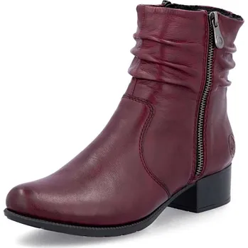 Dámské kozačky Dámská kotníková obuv RIEKER 78656-35 červená W5 41