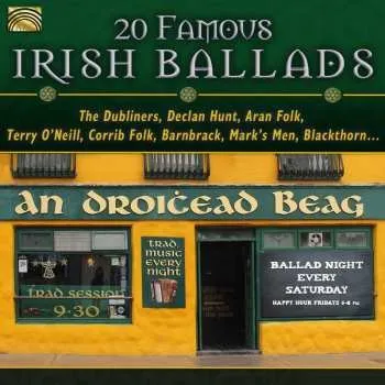 Zahraniční hudba CD Conolly / Dubliners / Hunt,declan / Aran Folk: 20 Famous Irish Ballads 2016