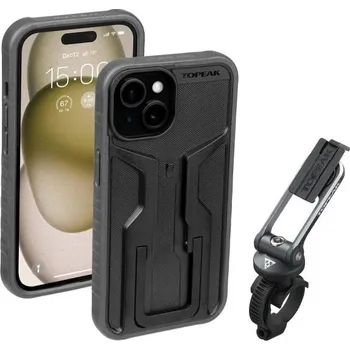 brašna na kolo Topeak Obal Ridecase Pro Iphone 15 Černá/šedá + DÁREK