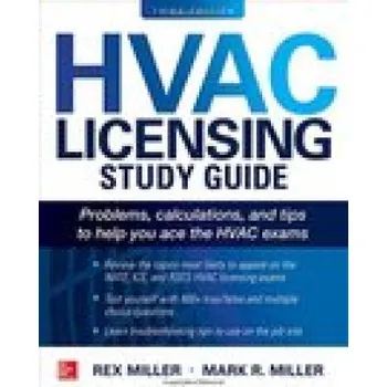 Kniha HVAC Licensing Study Guide, Third Edition (Rex Miller,Mark Miller)(Brožovaná)