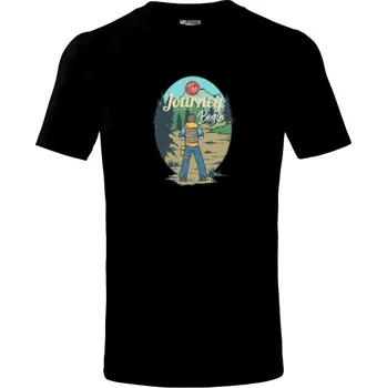 Chlapecké tričko To The North - Tričko dětské bavlněné - 98 cm / 2 roky ( Černá )