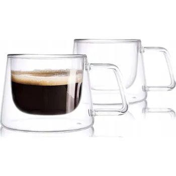 Sklenice Sklenice na kávu a čaj Veroni 200 ml 2 ks