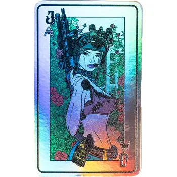 samolepka ANAREUS ANAREUS samolepka Smrtící krásky (JACK) - Holografická