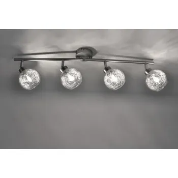 Leuchten Direkt 12039_55 ŠÍŘKA: 1800 mm, SVĚTELNÝ ZDROJ: 4 x G9, max. 40W