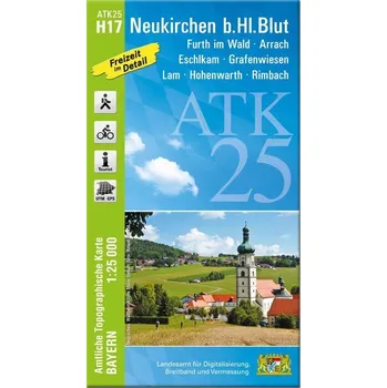 ATK25-H17 Neukirchen b.Hl.Blut (Amtliche Topographische Karte 1:25000) - Landesamt für Digitalisierung, Breitband und Vermessung