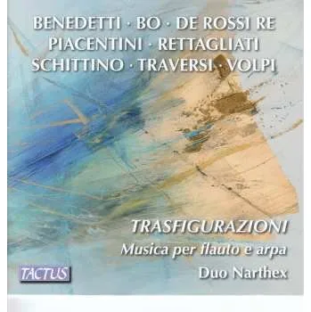 Zahraniční hudba CD Riccardo Piacentini: Trasfigurazioni: Music Per Flauto E Arpa 2018