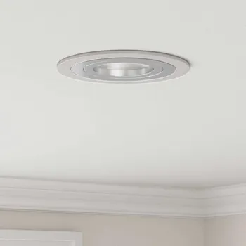 Spotlights s reflektory 24 pcs Stříbrná 9 x 9 x cm Hliník IM_4108148