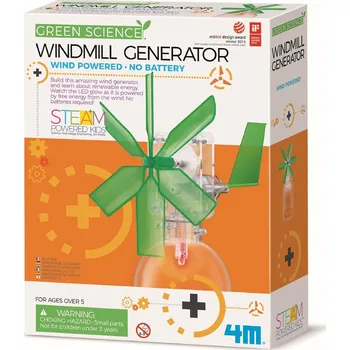 Hračka pro nejmenší 4M toys Větrný generátor