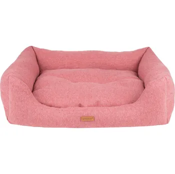 Pelíšek pro psa Pelíšek pro psa MONTEGO SOFA růžová velikost S, M, L Rozměr: L - 78x64x19 cm