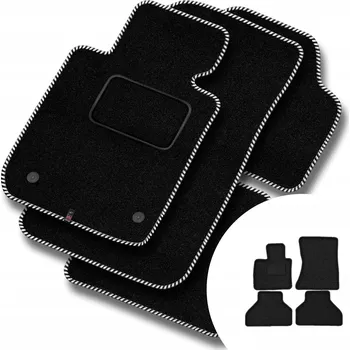 autokoberec Velurové autokoberce Motos 4 ks