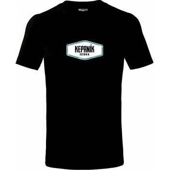 Chlapecké tričko Hora Keprník - Tričko dětské bavlněné - 98 cm / 2 roky ( Černá )