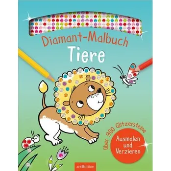 První čtění Diamant-Malbuch Tiere - Wade, Sarah