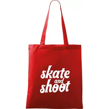 Biatlon skate and shoot - Taška bavlněná - 42 x 38 cm ( Červená )