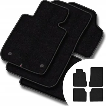 autokoberec Velurové autokoberce Motos 4 ks