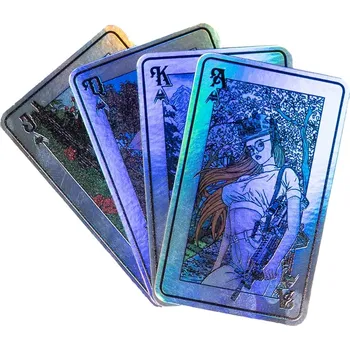 samolepka ANAREUS ANAREUS set samolepek Smrtící krásky (4 kusy) - Holografická