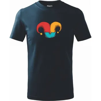 Chlapecké tričko Čepice pro šaška - Tričko dětské bavlněné - 98 cm / 2 roky ( Námořní modrá (velmi tmavá - téměř černá) )