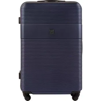 WINGS Cestovní kufr FINCH ABS dark blue velký L