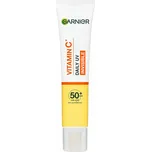 Garnier Rozjasňující ochranný pleťový fluid SPF 50+ Vitamin C (Daily UV Invisible) 40 ml + 2 měsíce na vrácení zboží
