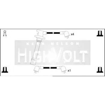 Zapalovací kabel Sada zapalovacích kabelů