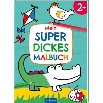 První čtění Mein superdickes Malbuch ab 2 - Schmidt, Sandra