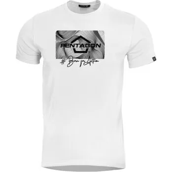 Pánská móda Triko Ageron Contour, Pentagon, bílé, 4XL