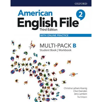 Anglický jazyk American English File: Level 2: Student Book/Workbook Multi-Pack B with Online Practice (Brožovaná)