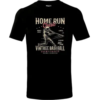 Chlapecké tričko Home Run Classic - Tričko dětské bavlněné - 98 cm / 2 roky ( Černá )