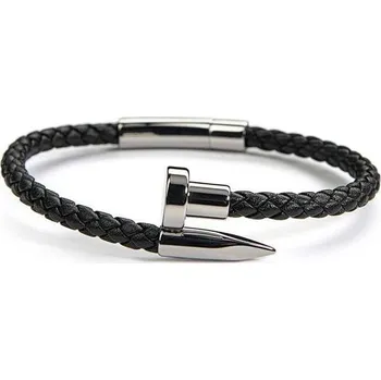 Náramek Pánský náramek Betlewski Balance BBPL-08-CZAR 19 cm černý