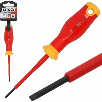 Šroubovák YATO ŠROUBOVÁK IZOLOVANÝ EXTRA SLIM 2,5X75MM YT-282640