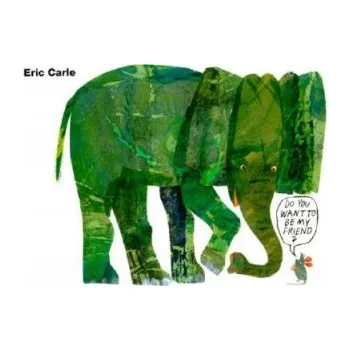 Cizojazyčná kniha Do You Want to Be My Friend?, Board Book (Eric Carle)(Leporelo)