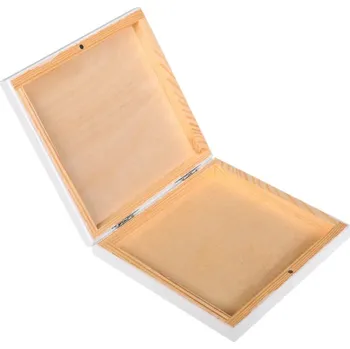 Dárková krabička Fenwit Dřevěná krabička na přání/pozvánku - bílá