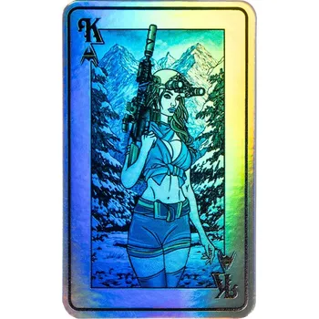 Samolepící dekorace ANAREUS ANAREUS samolepka Smrtící krásky (KING) - Holografická