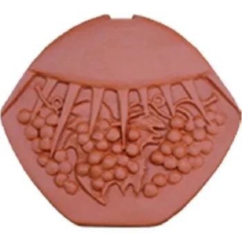 betonová krytina KM BETA Ucpávka hřebene hrozen KMB Elegant -cihlová