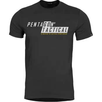 Triko Ageron Go Tactical, Pentagon, černé, XS